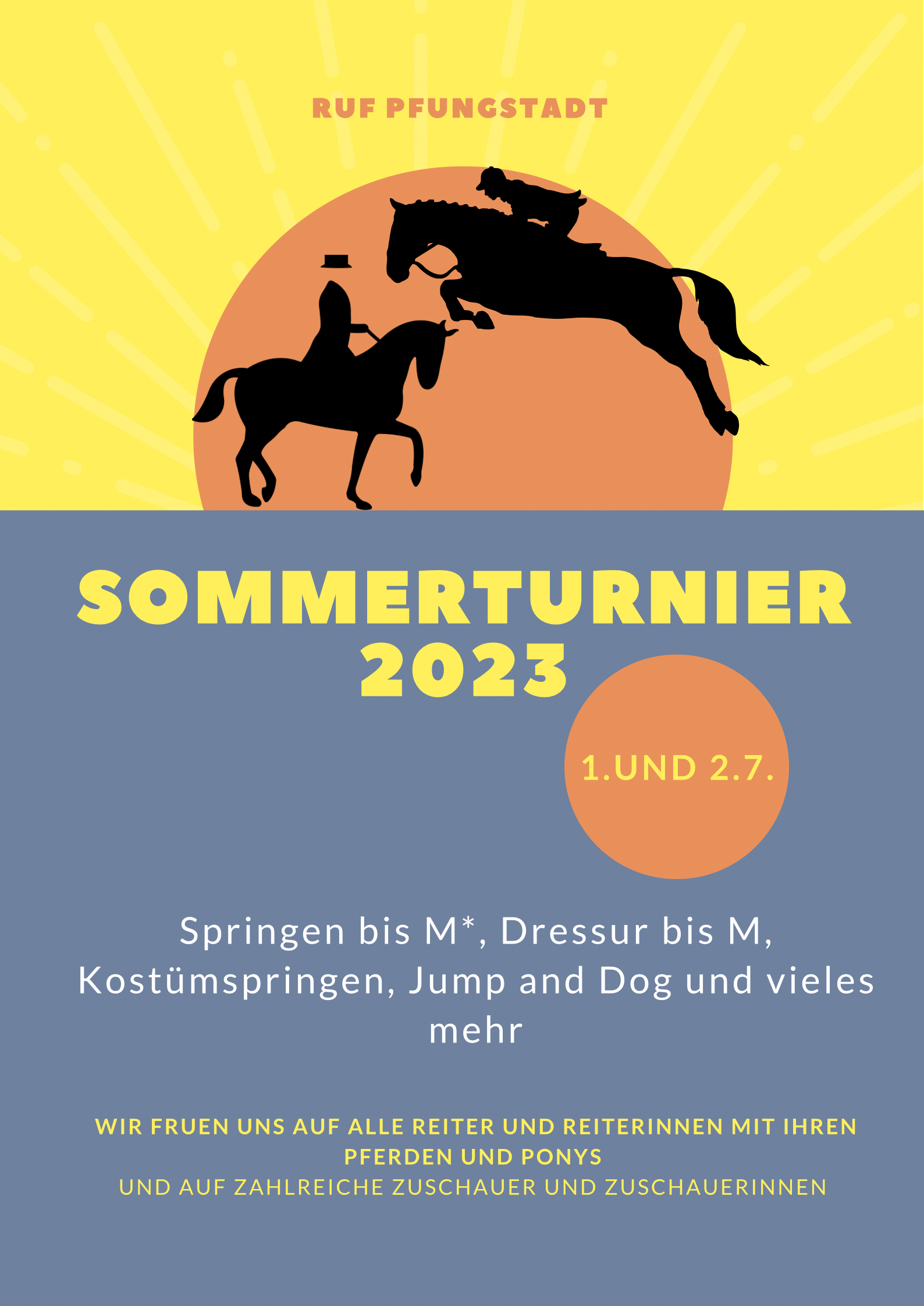 2023 07 Sommerturnier Plakat